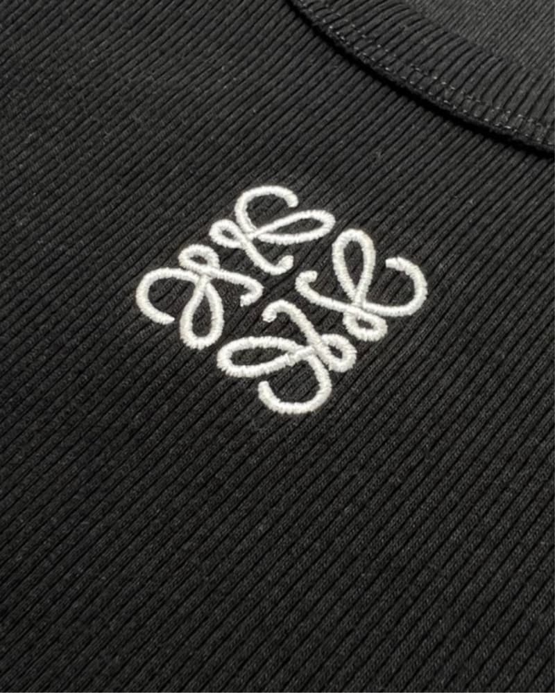 LOEWE Black Anagram Tank Top DUPE - Image 2