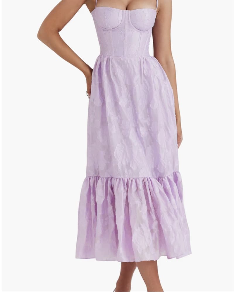 House Of CB Midi Organza Corset - Image 3