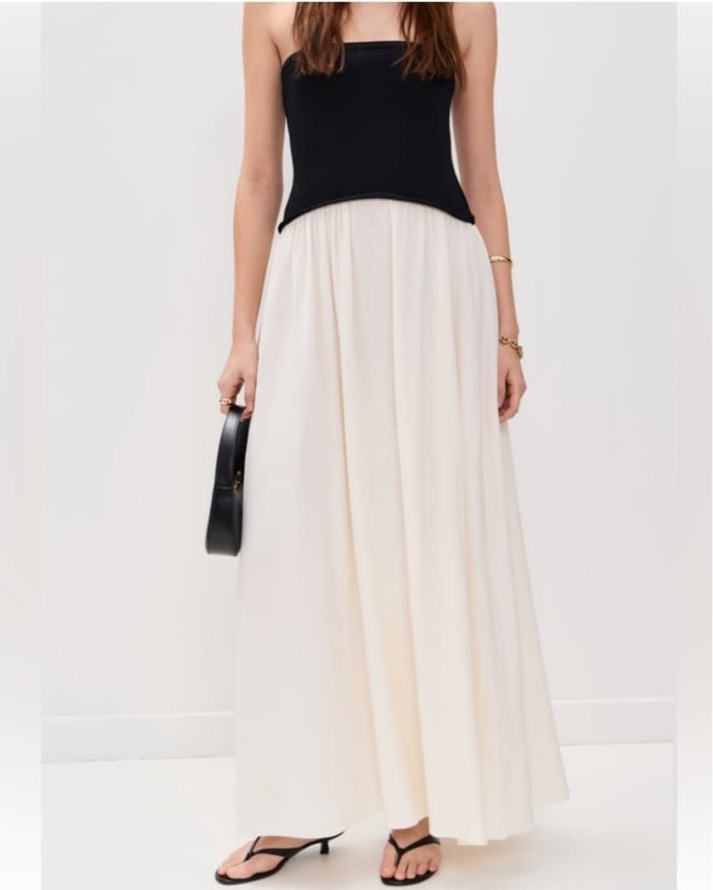 Solid & Striped Strapless Soglio Dress - Image 4