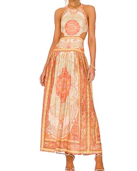 Zimmermann Paisley Linen Maxi Dress - Image 5