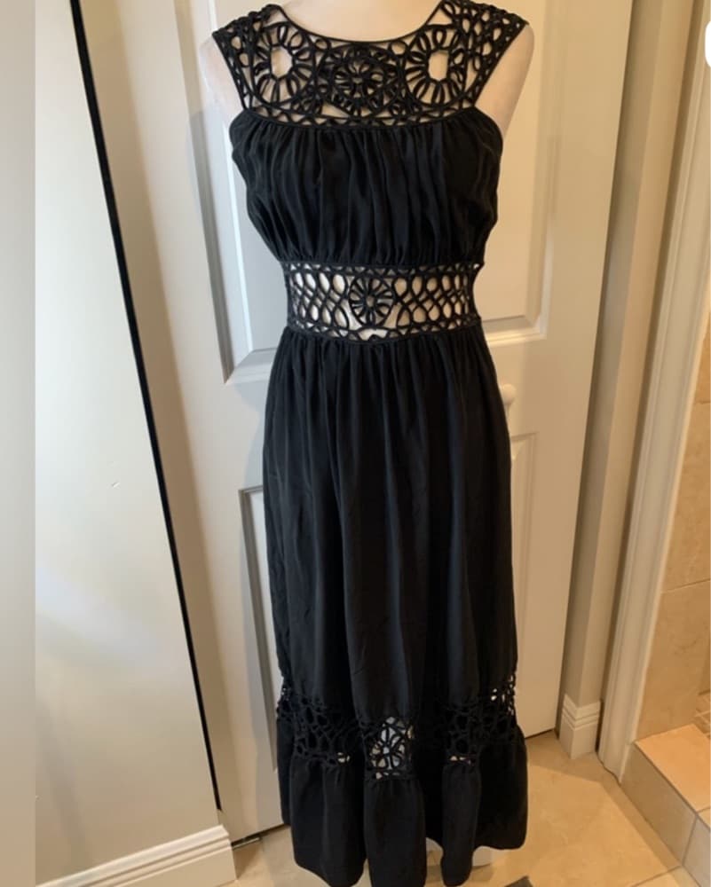 Jovavich Hawk Black Wedding Guest Dress - Image 1