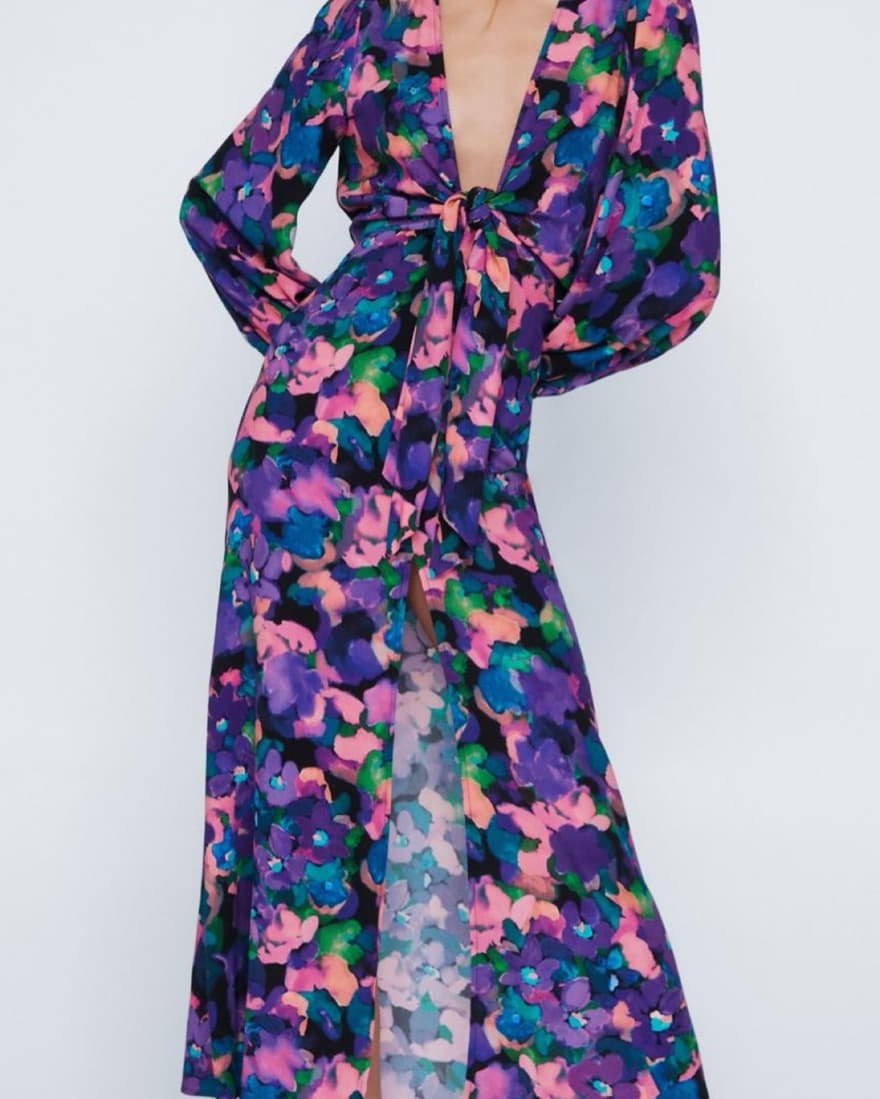 Long Sleeve Maxi Dress - Image 2