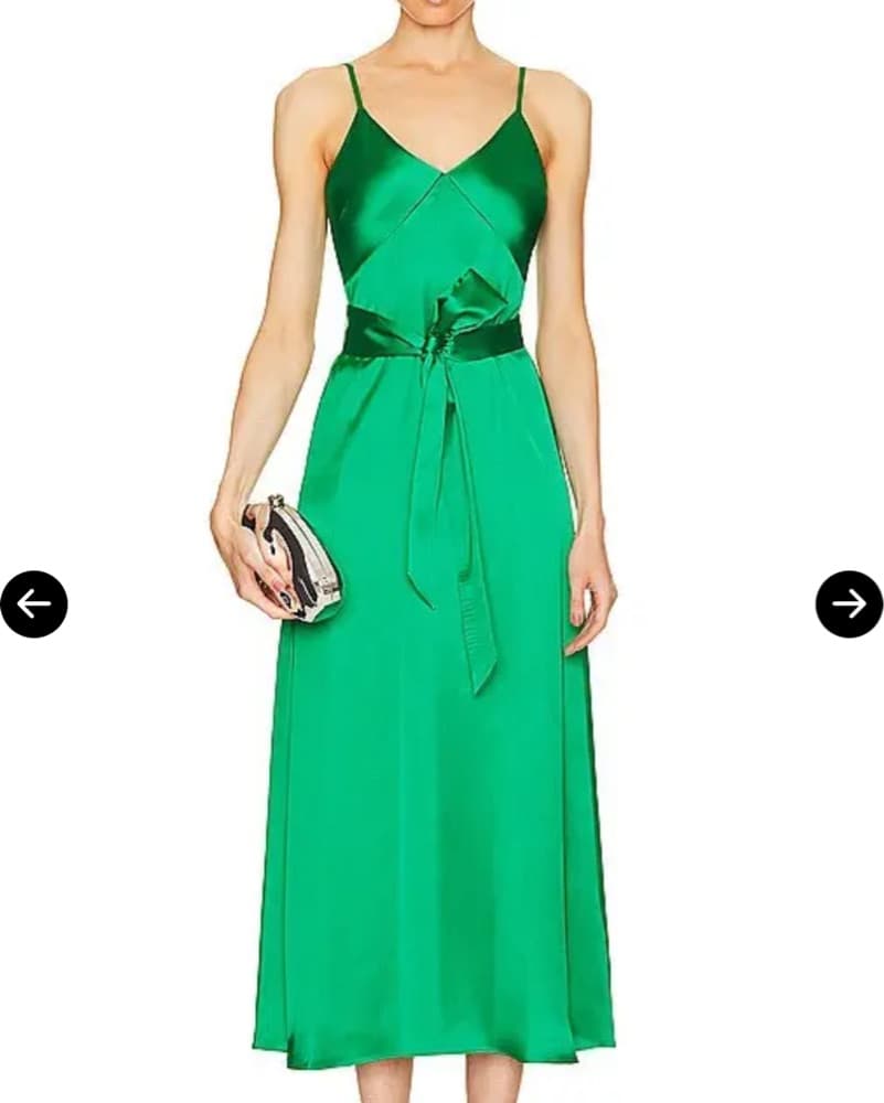Alice and Olivia Maxi Cape Dress - Image 2