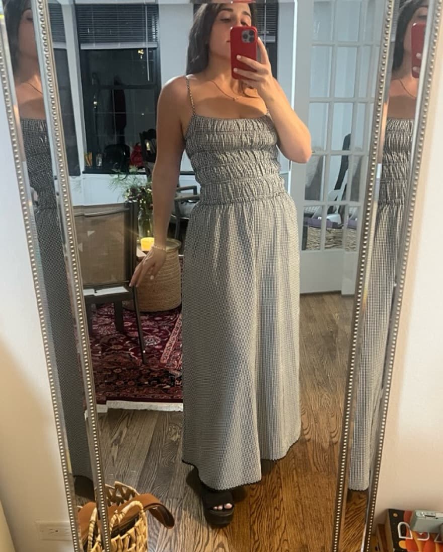 SOLID & STRIPED Gingham dress  - Image 2