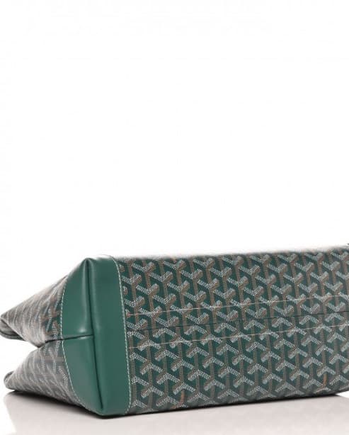 Green Goyard Bellechase Tote - Image 4