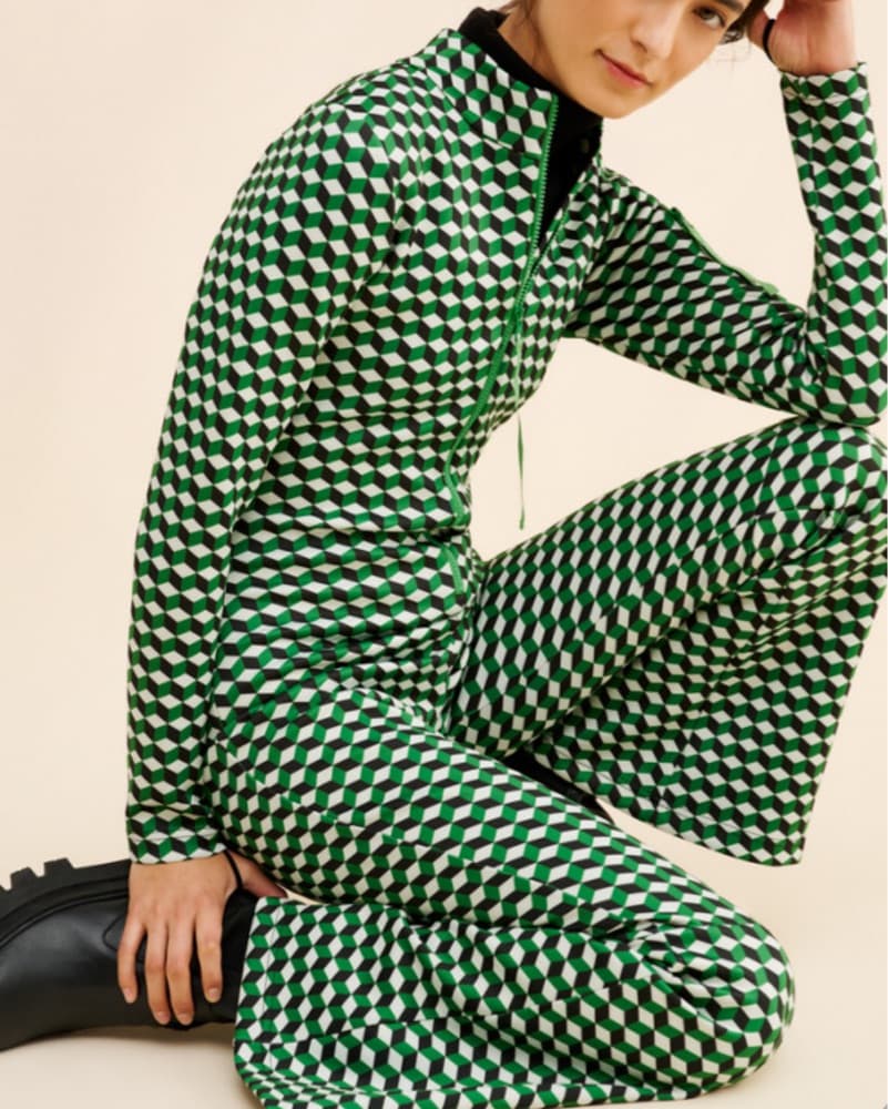 Cynthia Rowley Bonded Ski Jumpsuit - M - Image 1