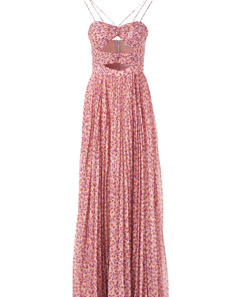 AMUR Lana Maxi Dress Dusty Orchid Sz 4 - Image 4
