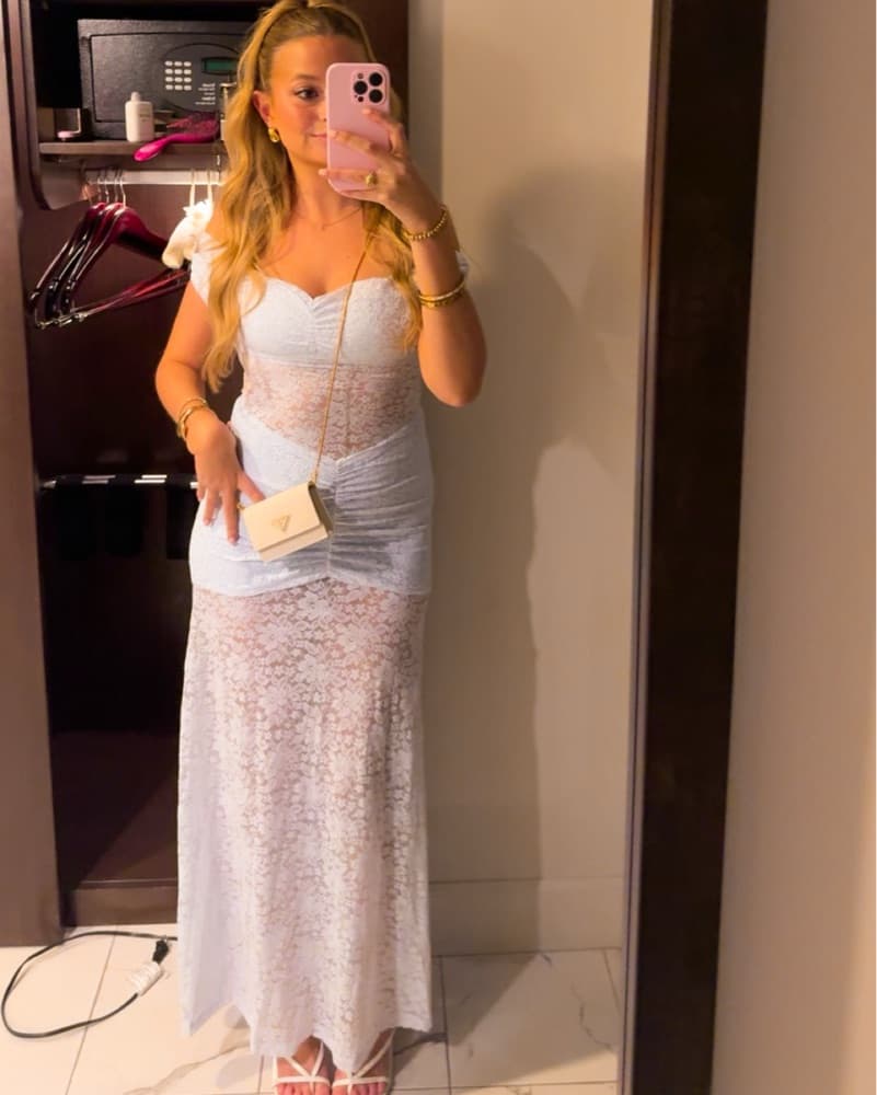 Runaway The Label Lace Maxi Dress - Image 3