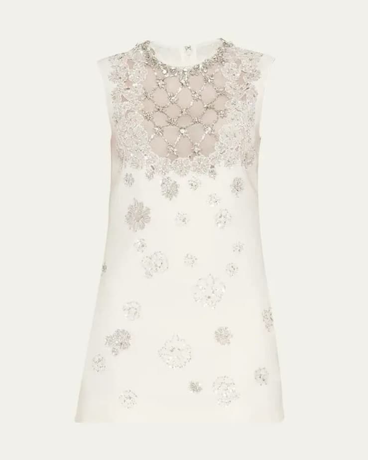 Valentino Garavani Embroidered Dress - Image 1