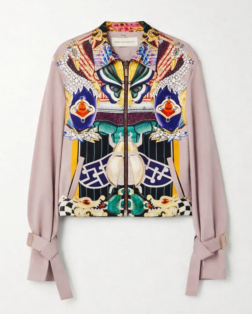 Mary Katrantzou Fall 2011 Printed Jacket - Image 1