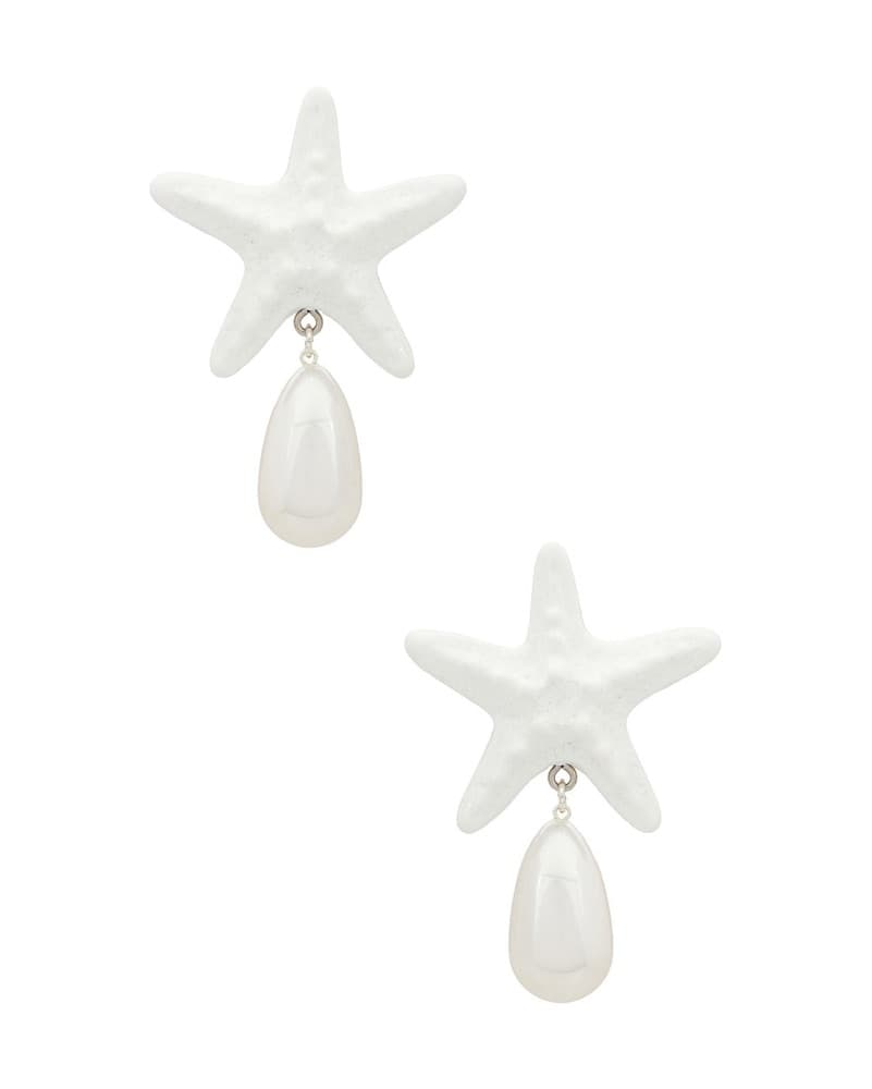 Julietta Starfish Earrings | Coastal Chic Jewelry, Shell Earrings, Bridal Earrings, Beachy Earrings - Image 2