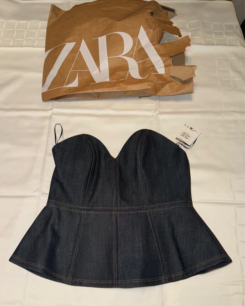 Demin Corset Top - Image 3