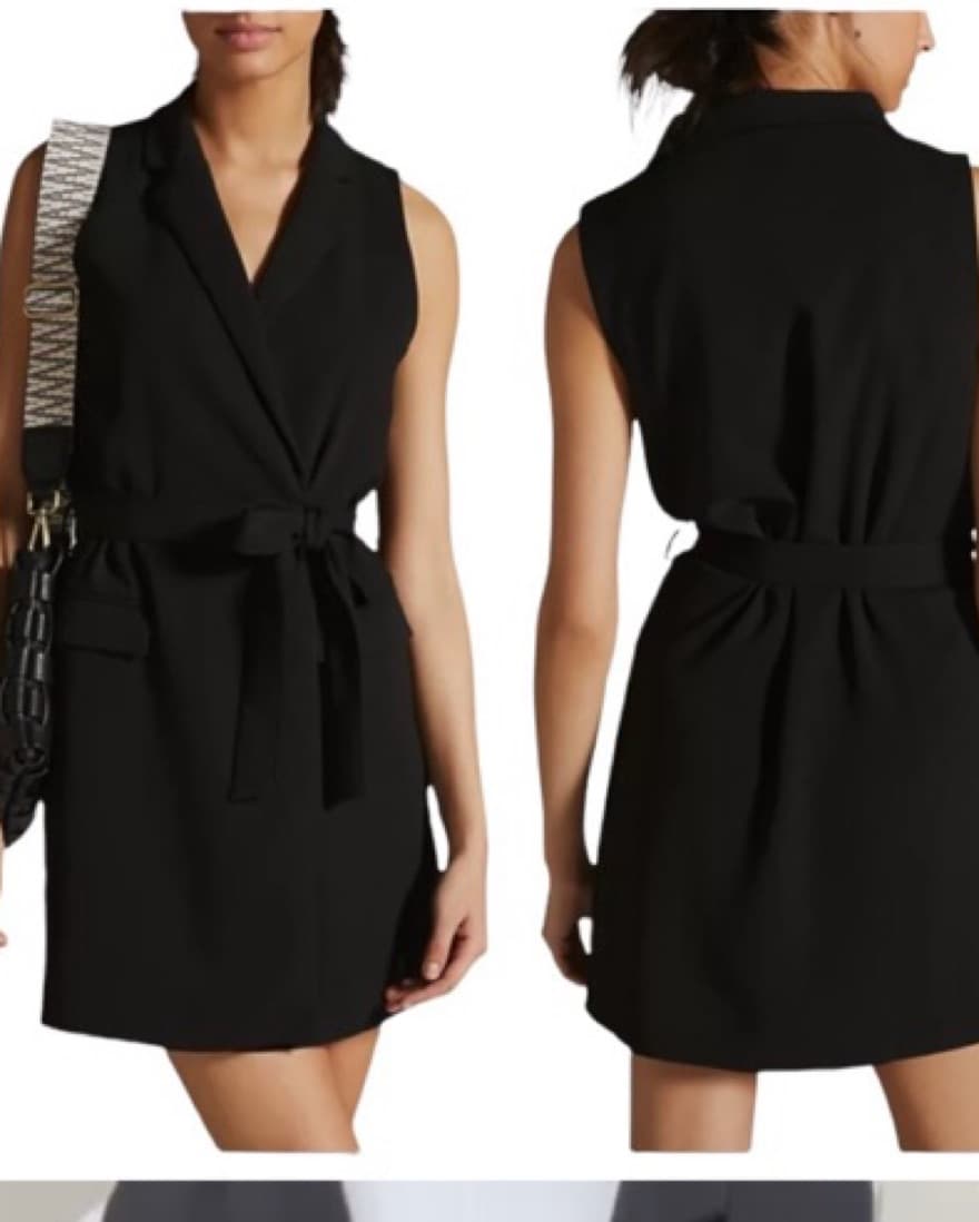 Anthropologie Sleeveless Blazer Mini - Image 3