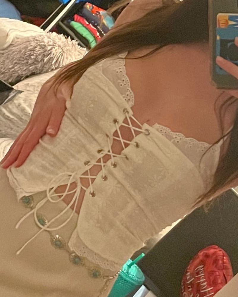 Princess Polly White Corset  - Image 3