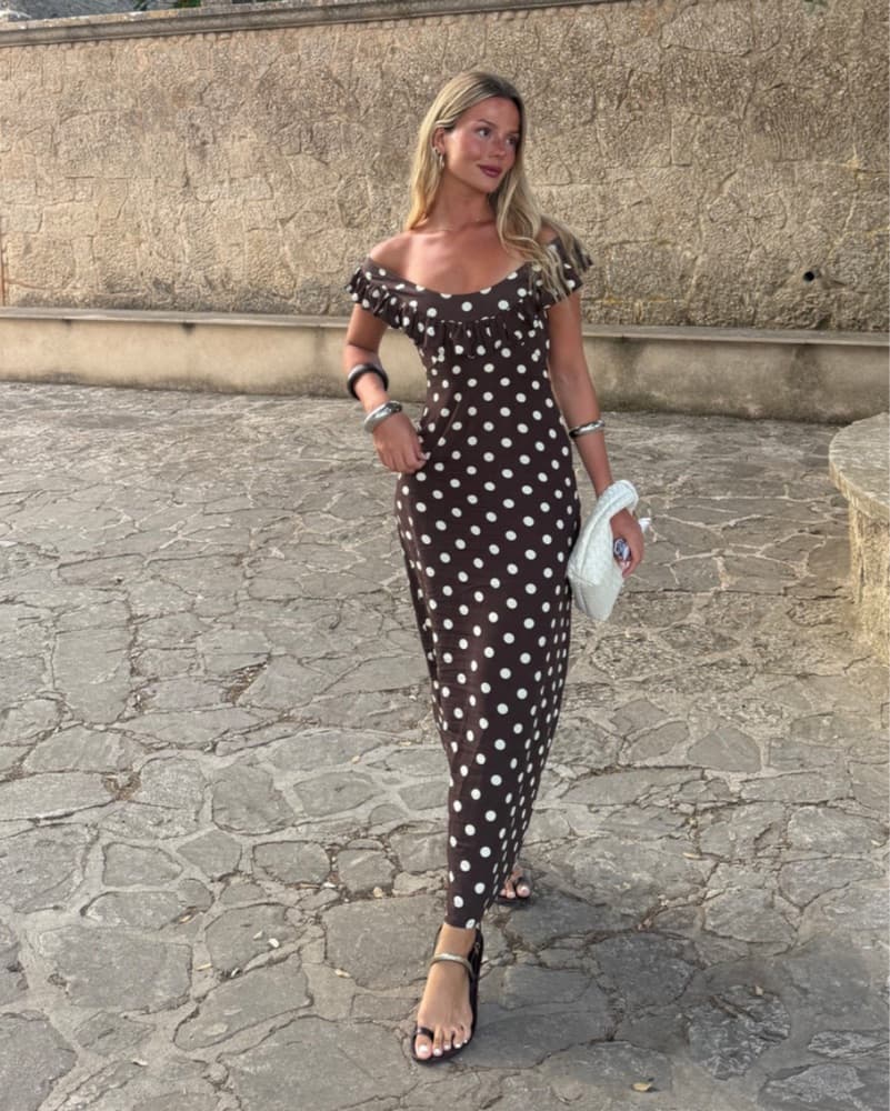 Design By Si Polka Dot Dress - Image 2