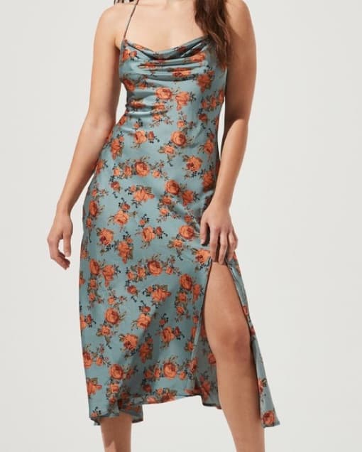 ASTR The Label Gaia Midi Floral Dress - Image 1