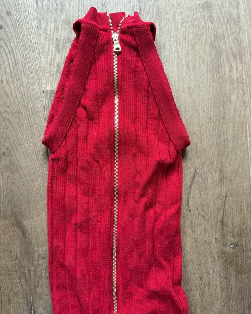 Balmain Red Dress - Image 5