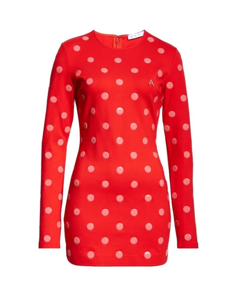 Area Bold and Vibrant Polka Dot Dress - Image 1