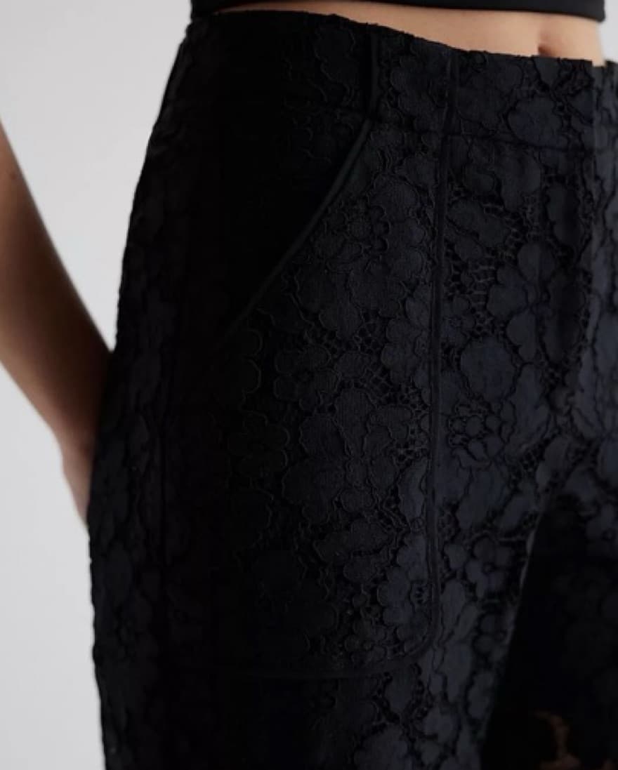 Black Lace Pants  - Image 2