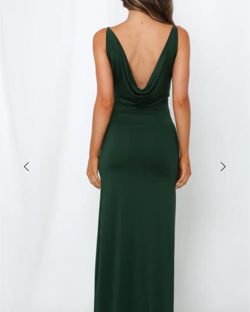 Hello Molly BULLSEYE MAXI DRESS FOREST G - Image 3