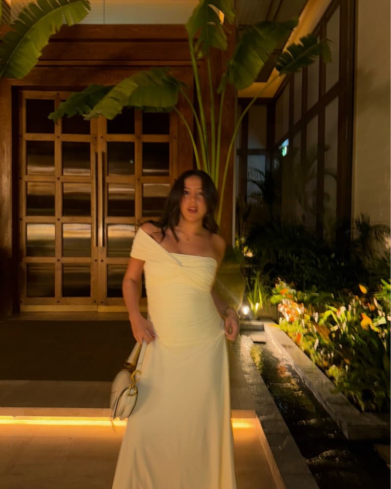 Casona Off White Maxi Dress - Image 1