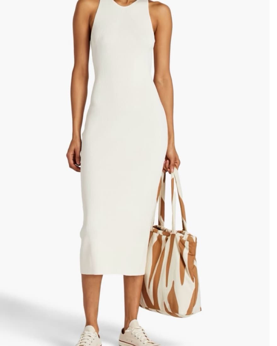 Rag And Bone Simple White Dress - Image 1