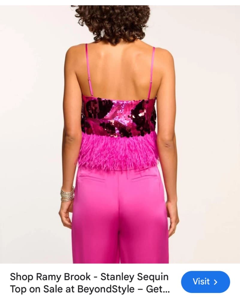 Ramy Brook Sequin Top - Image 2