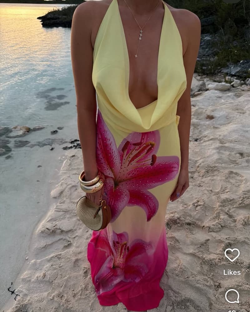 Runaway The Label Juliana Cowl Maxi Dre' - Image 1