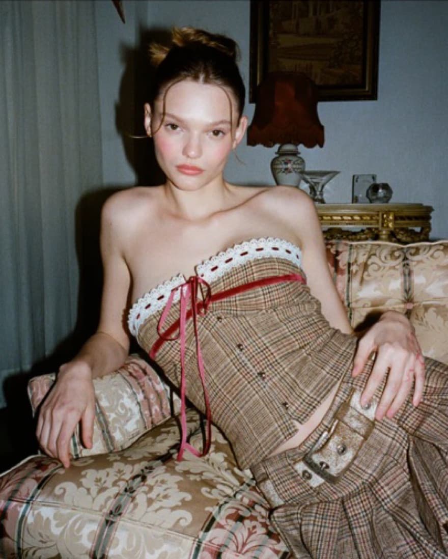With Jean Sabrin Top Check - Image 1