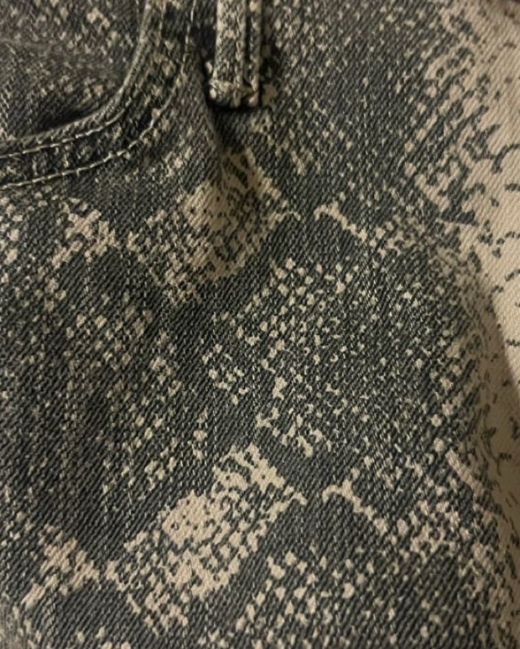 New With Tag Mother Snakeskin jeans - Image 3