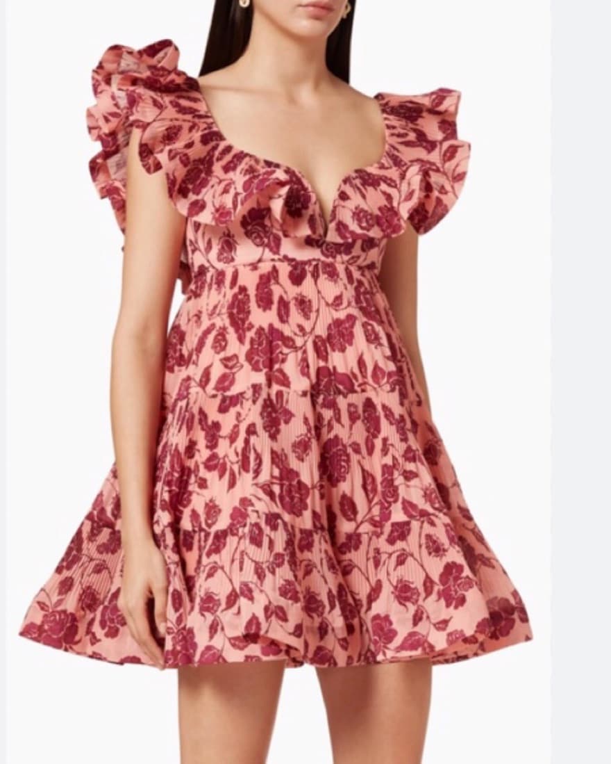 Nwt Zimmermann Lovestruck Pleated Dress  - Image 1