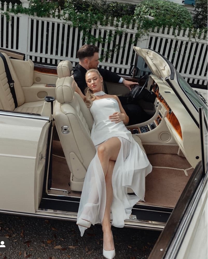 Matters Monaco Scarf Dress In White - Image 3