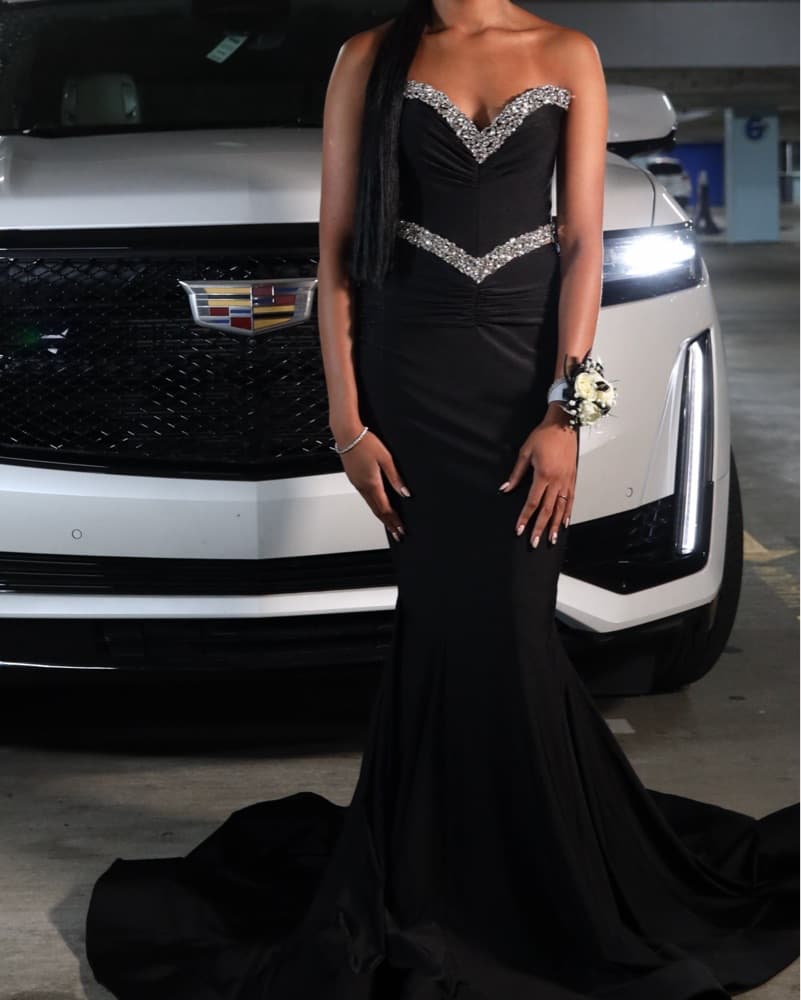 Black Prom Dress - Image 1