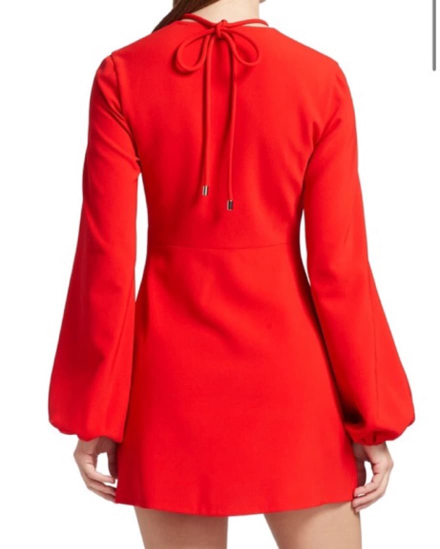 $500 A.L.C Long Sleeve Mini Dress  - Image 2