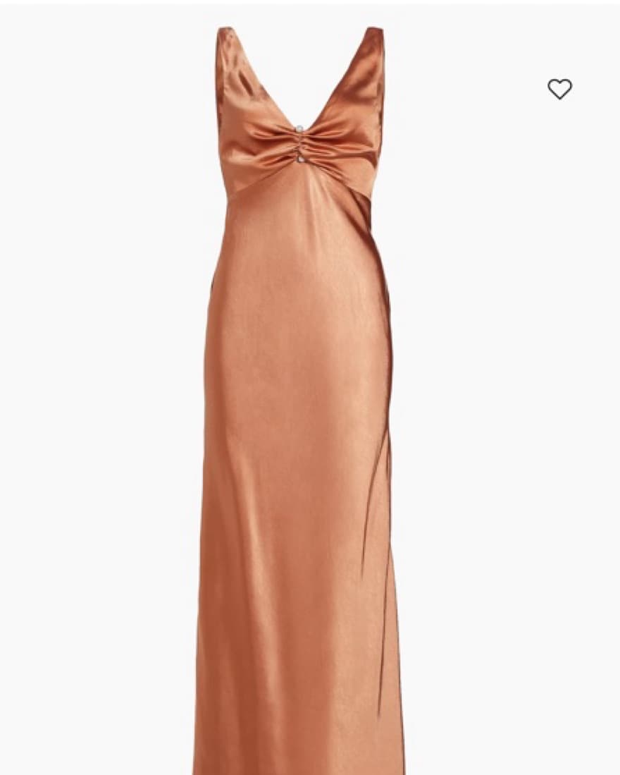 Elliat Satin Dress - Image 1