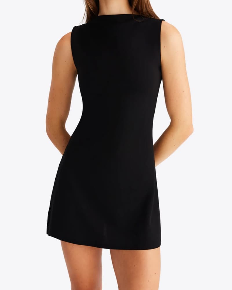 Susamusa Jasmine Dress Black Chic Dress - Image 4