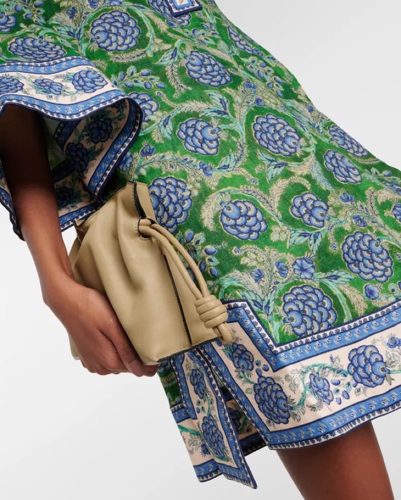 Zimmermann Junie Floral Linen Tunic Dres - Image 3