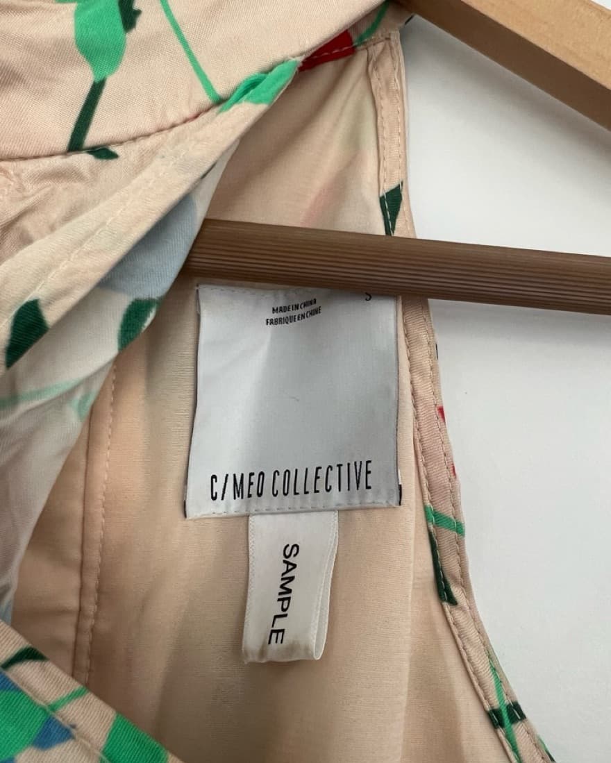C/meo Collective Floral Mini Dress - Image 4