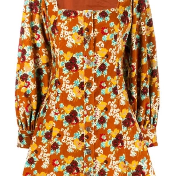 Staud Floral Chandler Dress  - Image 3