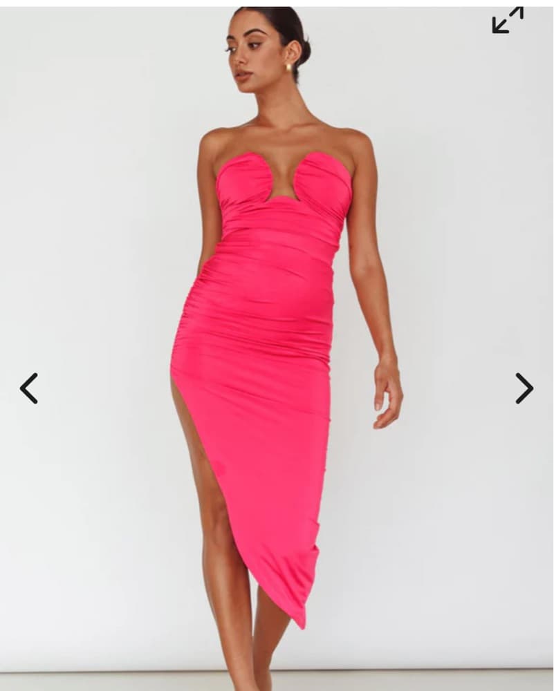 Selfie Leslie Pink Formal (ish) Dress - Image 1