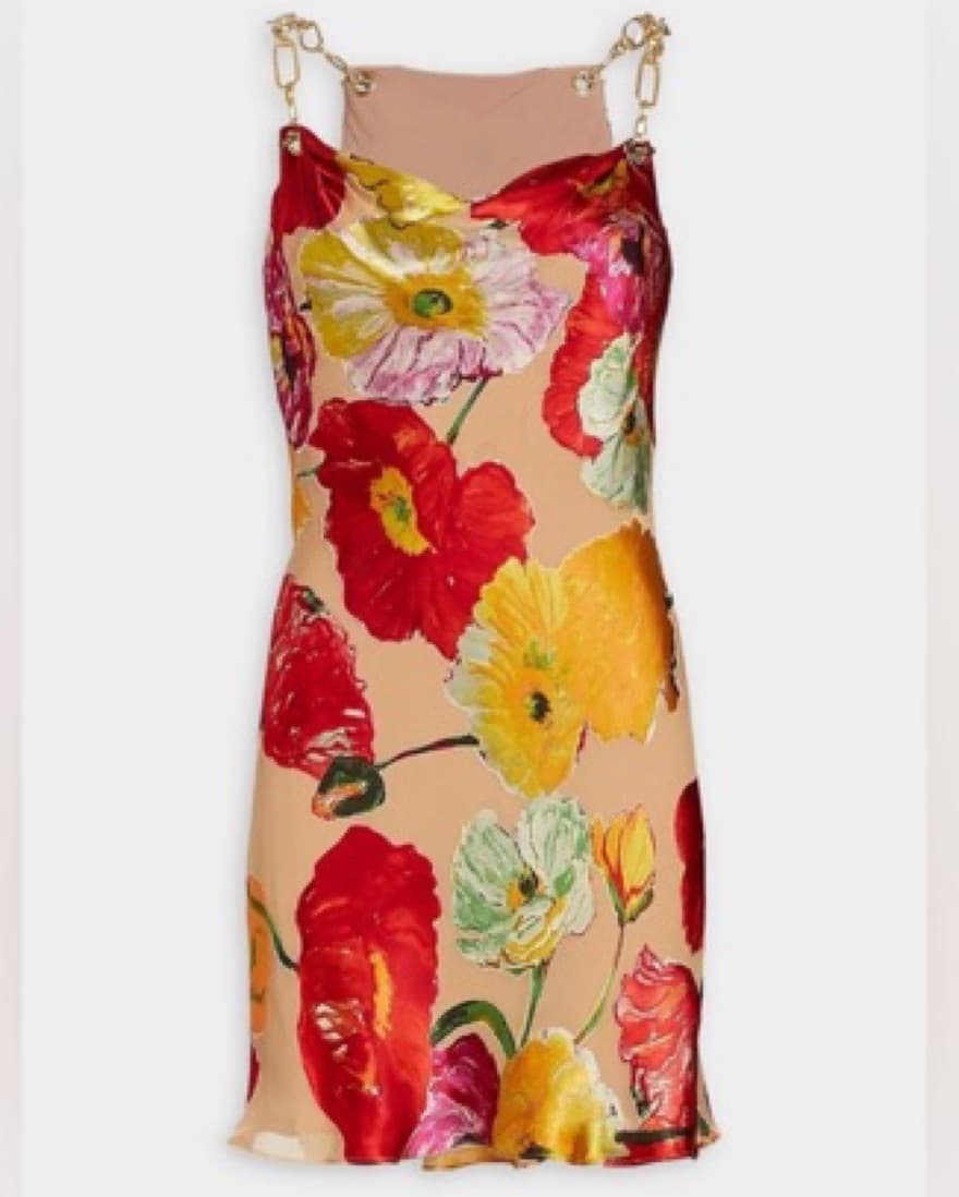 Cult Gaia Nerida Painted Floral Mini  - Image 2