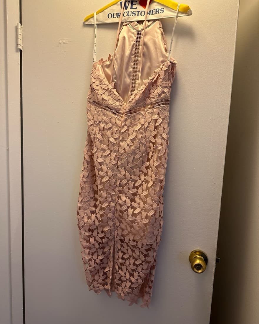 Gemma Lace Halter Dress - Image 3