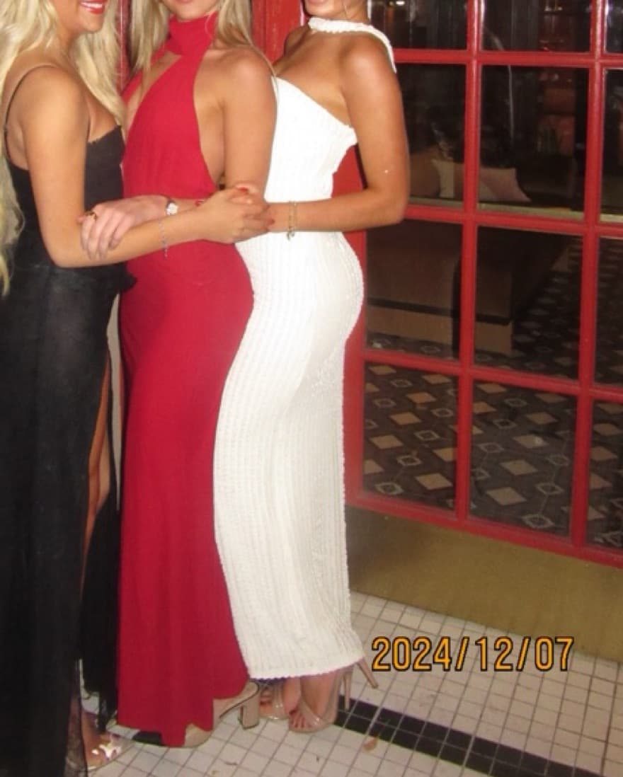 Peppermayo White Formal Dress - Image 3