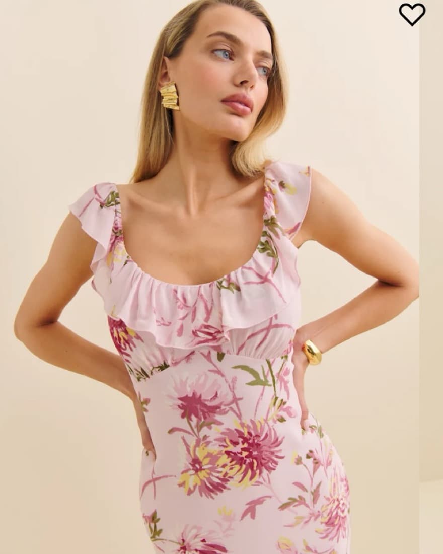 Reformation tripoli Pink Floral  - Image 3