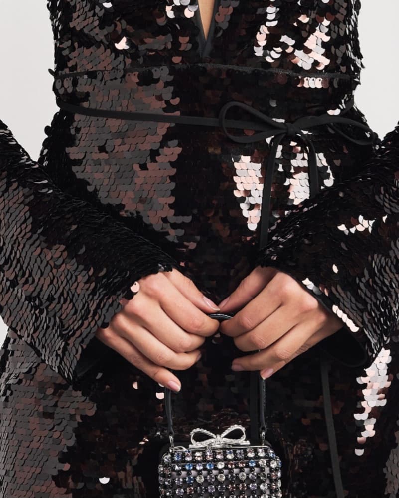 Staud Fifi Sequin Mini Dress - Image 3
