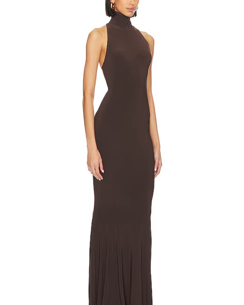 Norma Kamali Halter Gown - Image 2