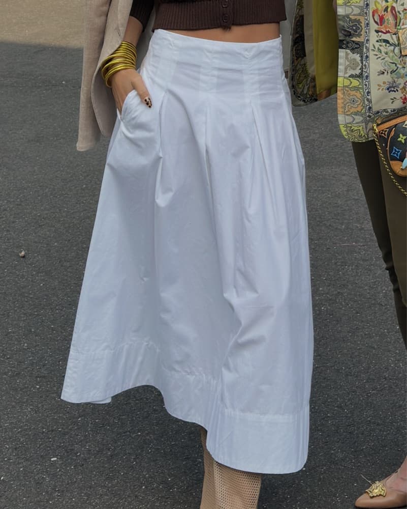 Love Shack Fancy White Skirt  - Image 1
