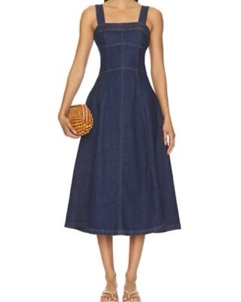 Simkhai Cici Bustier Midi Dress  - Image 2