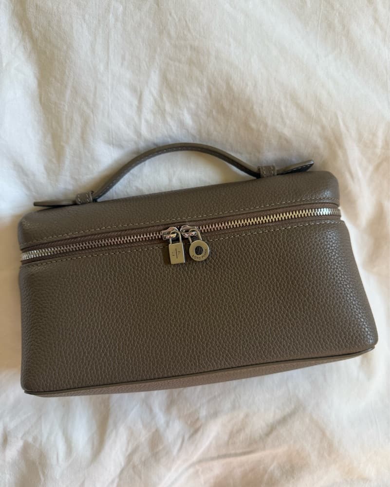 Loro Piana L19 Taupe Bag - Image 1