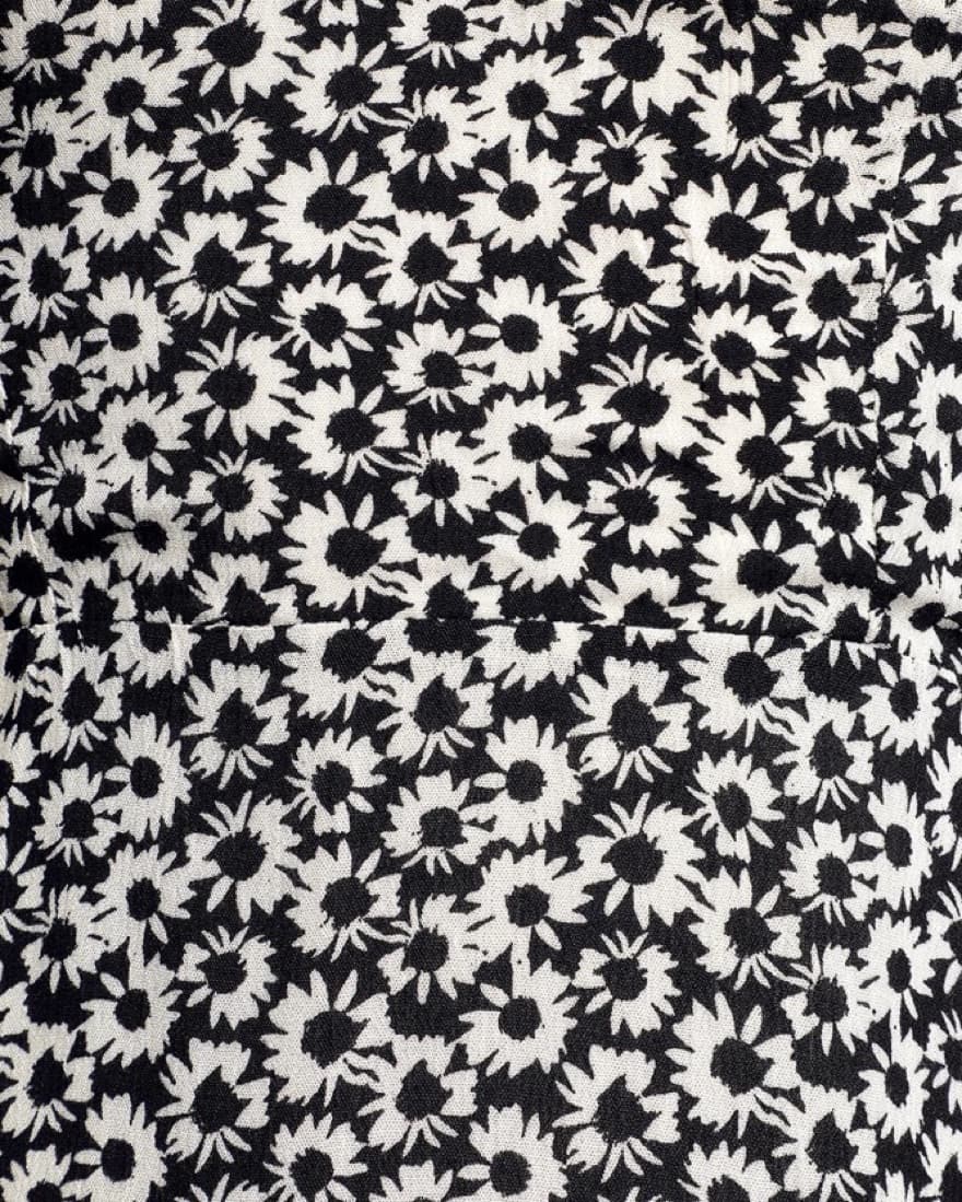 Lulus Black Floral Mini Dress - Image 3
